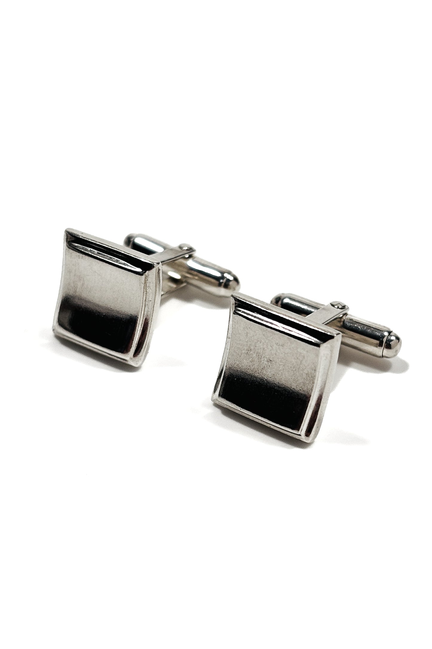 925 silver square cufflinks.