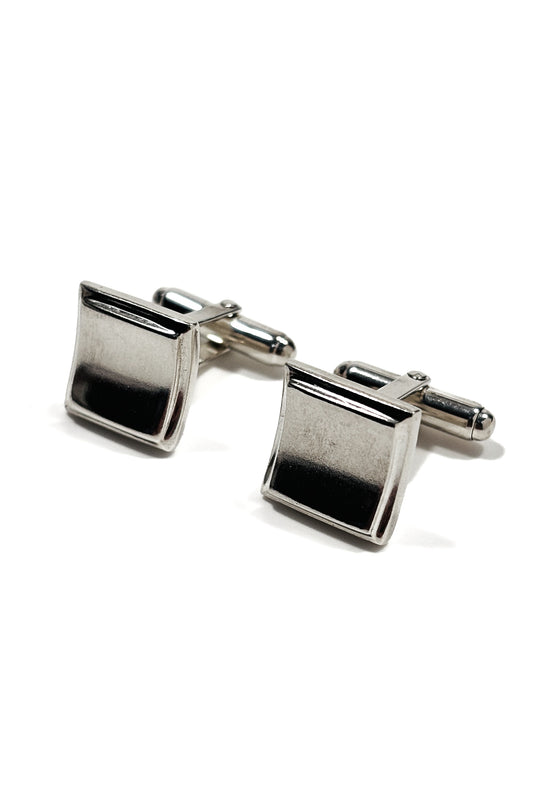 925 silver square cufflinks.