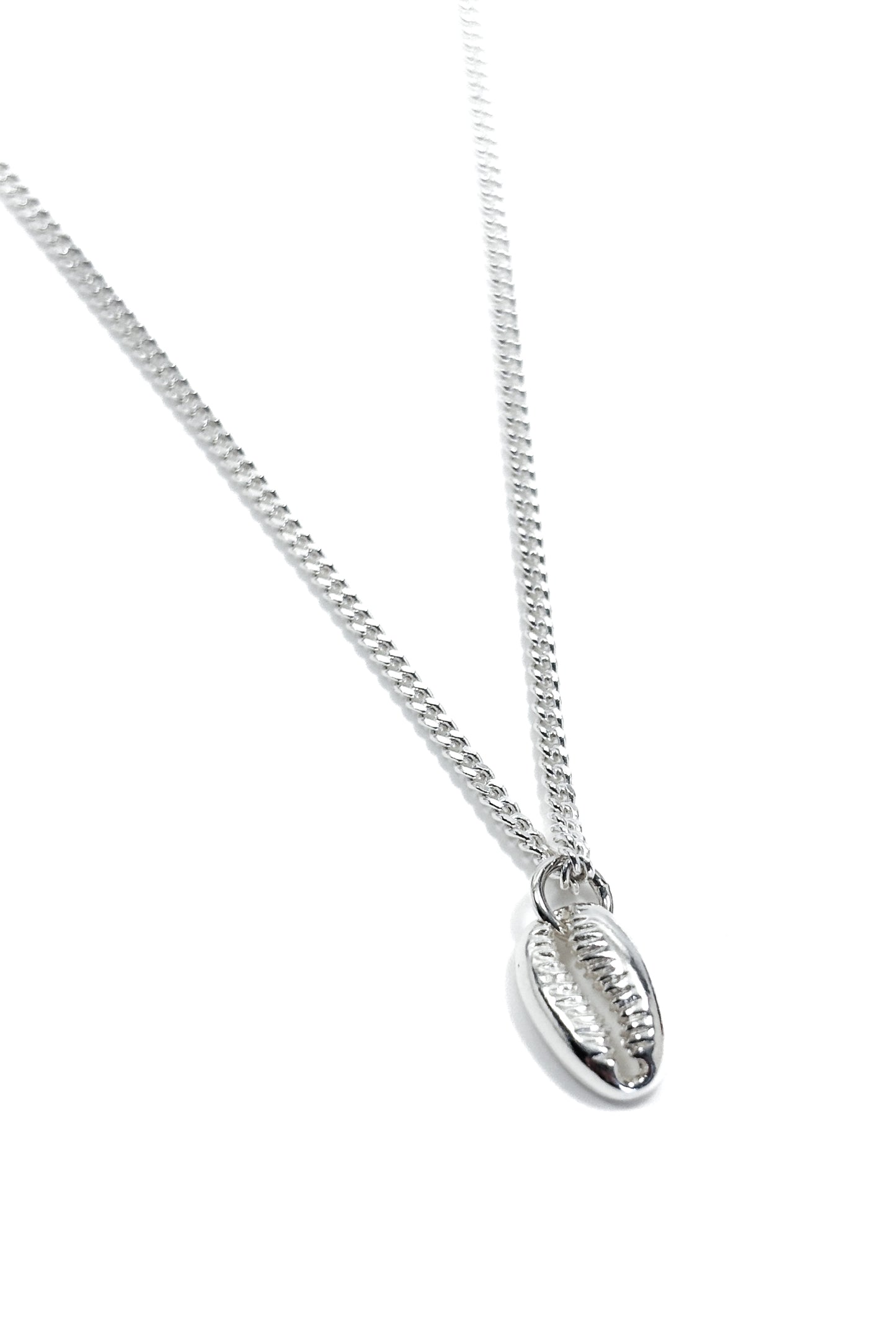 925 silver cowrie shell pendant.