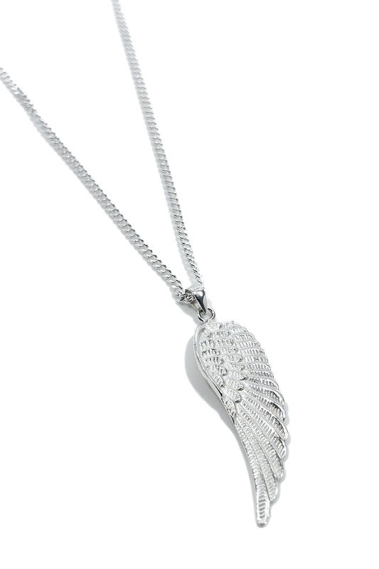 925 silver angel wing pendant.