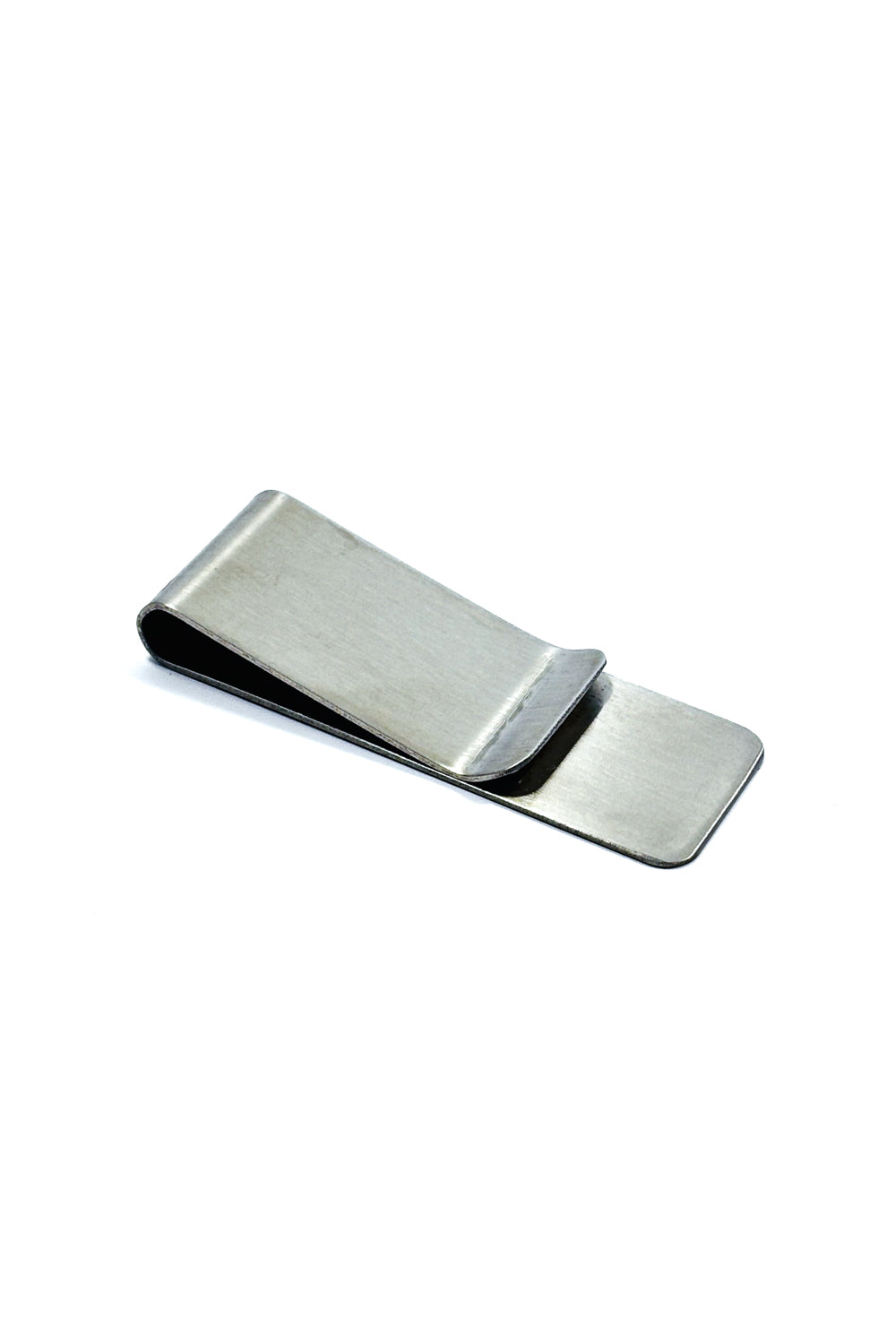 Silver money clip.